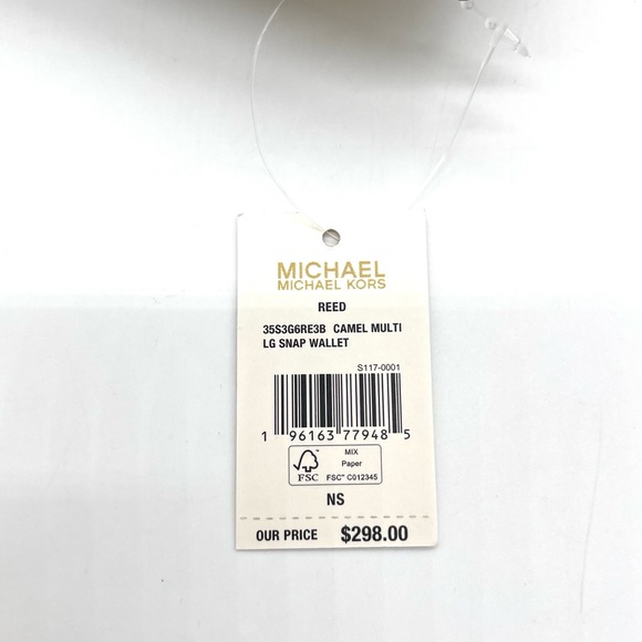 Michael Kors Reed Large Snap Bifold Wallet - Picture 7 of 7